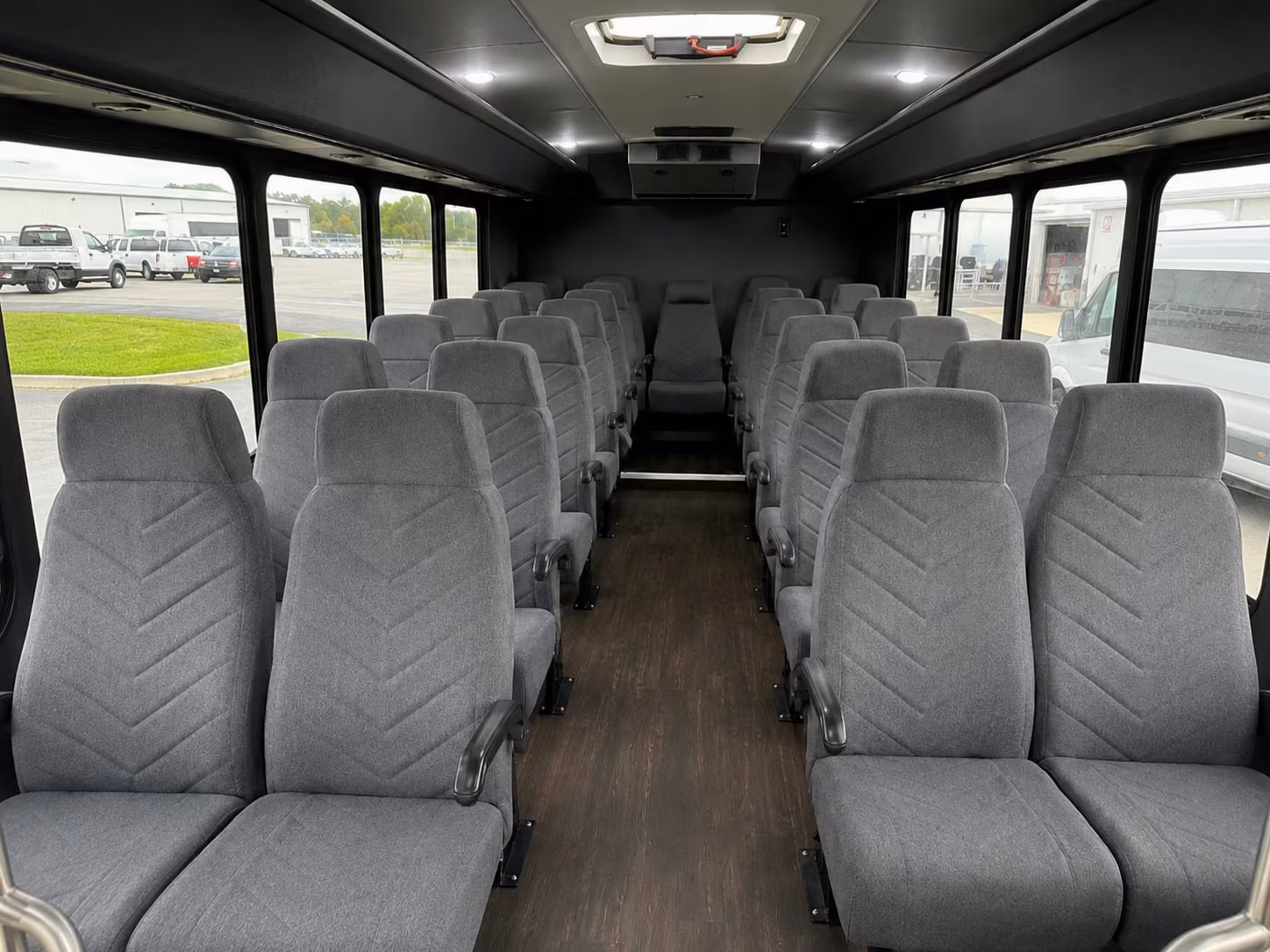 20 passenger minibus inside