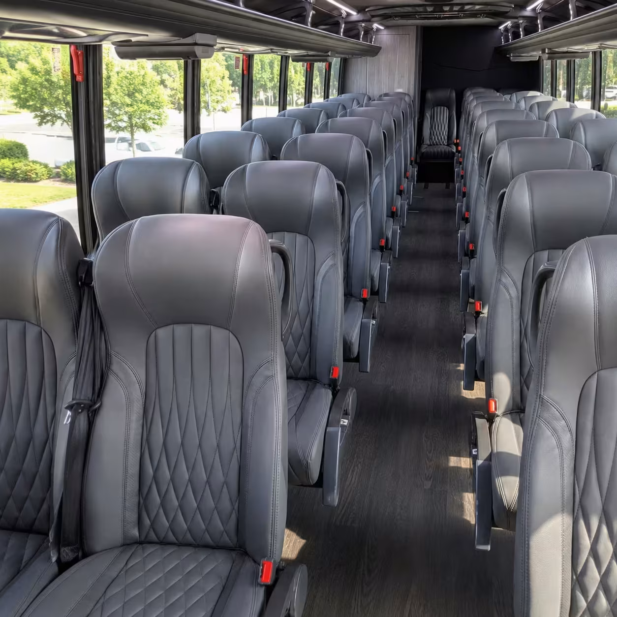 25 passenger minibus inside