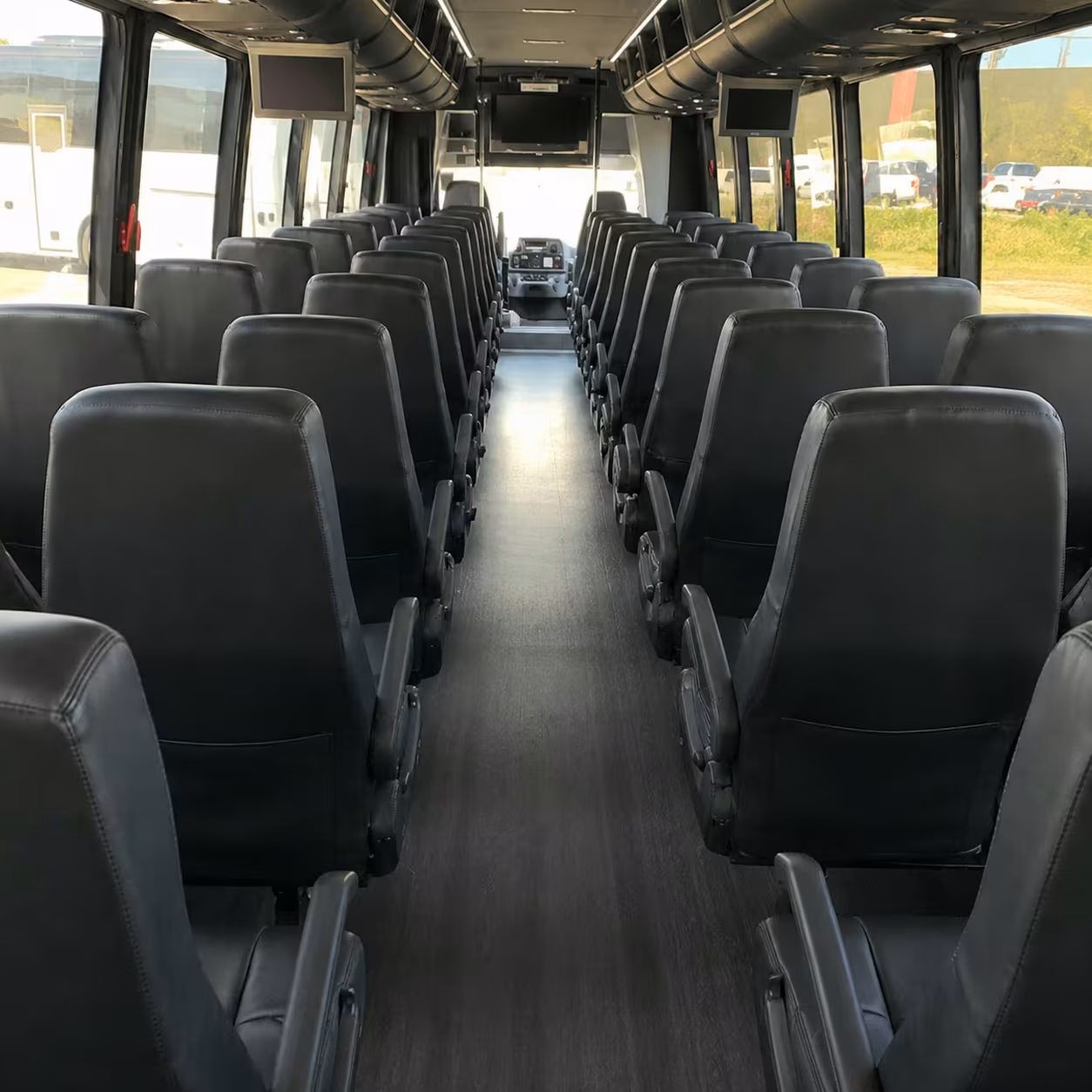 30 passenger minibus interior