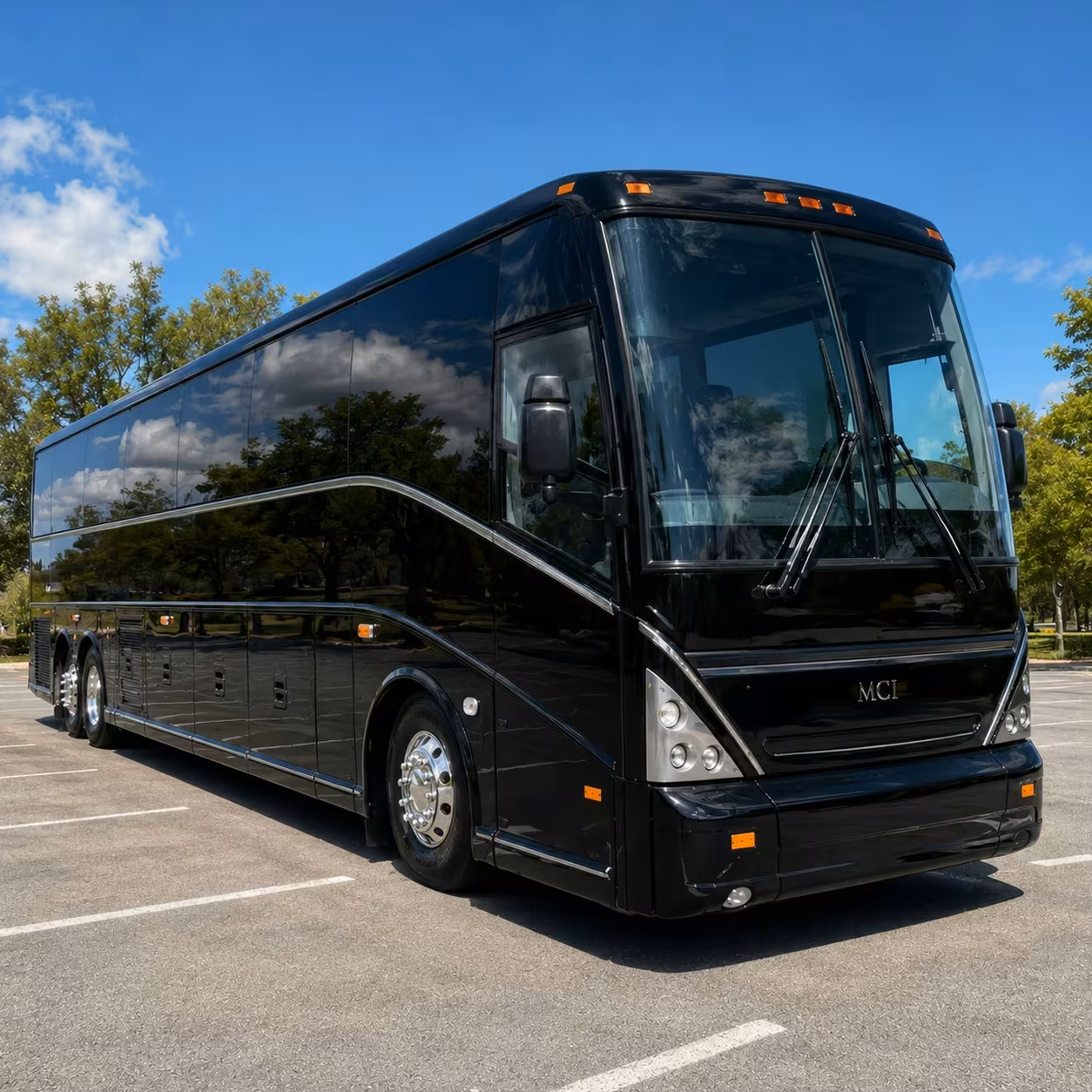 cambridge 56 passenger charter bus rental