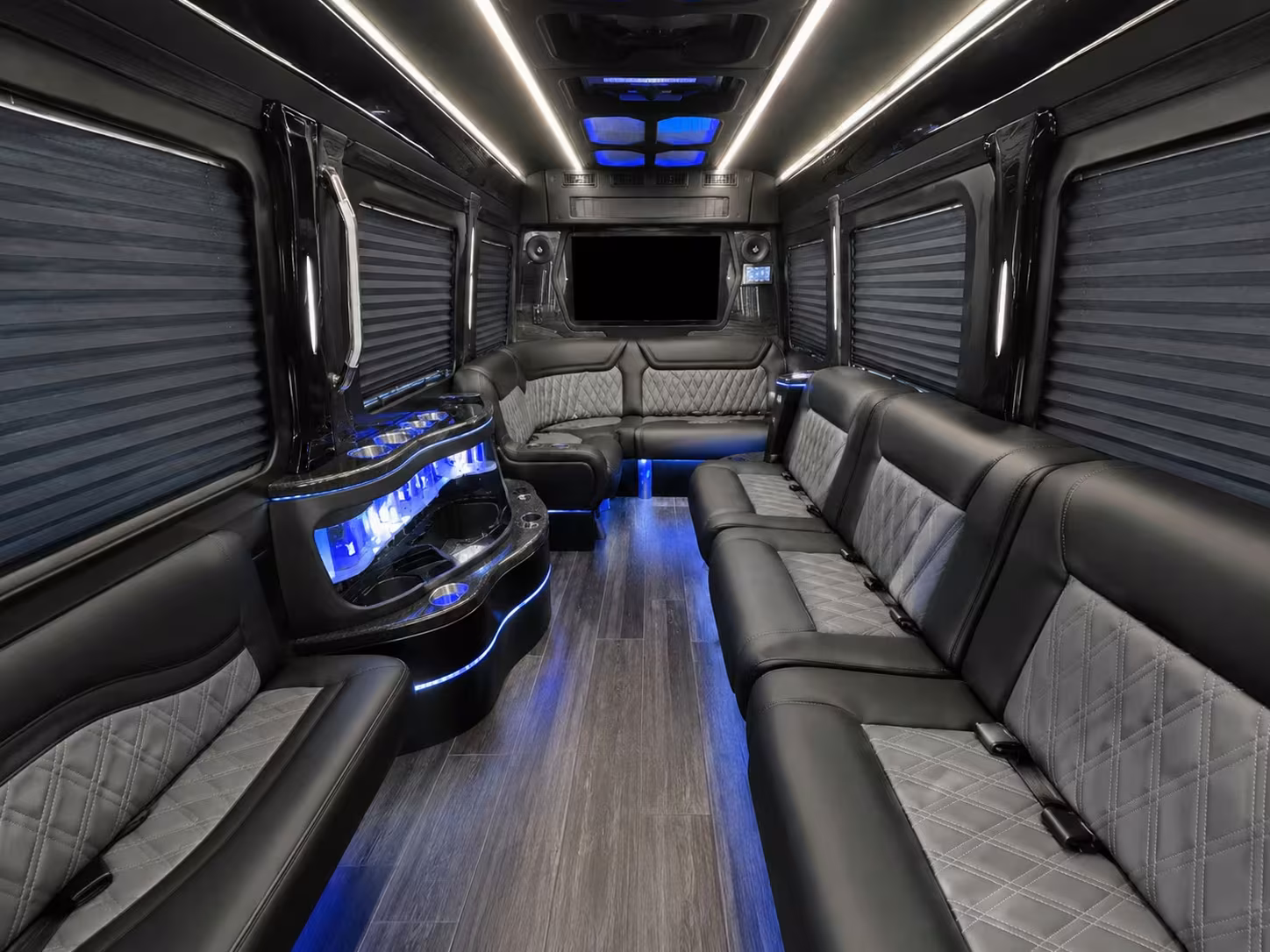 logan airport and long distance church bus rentals in cambridge