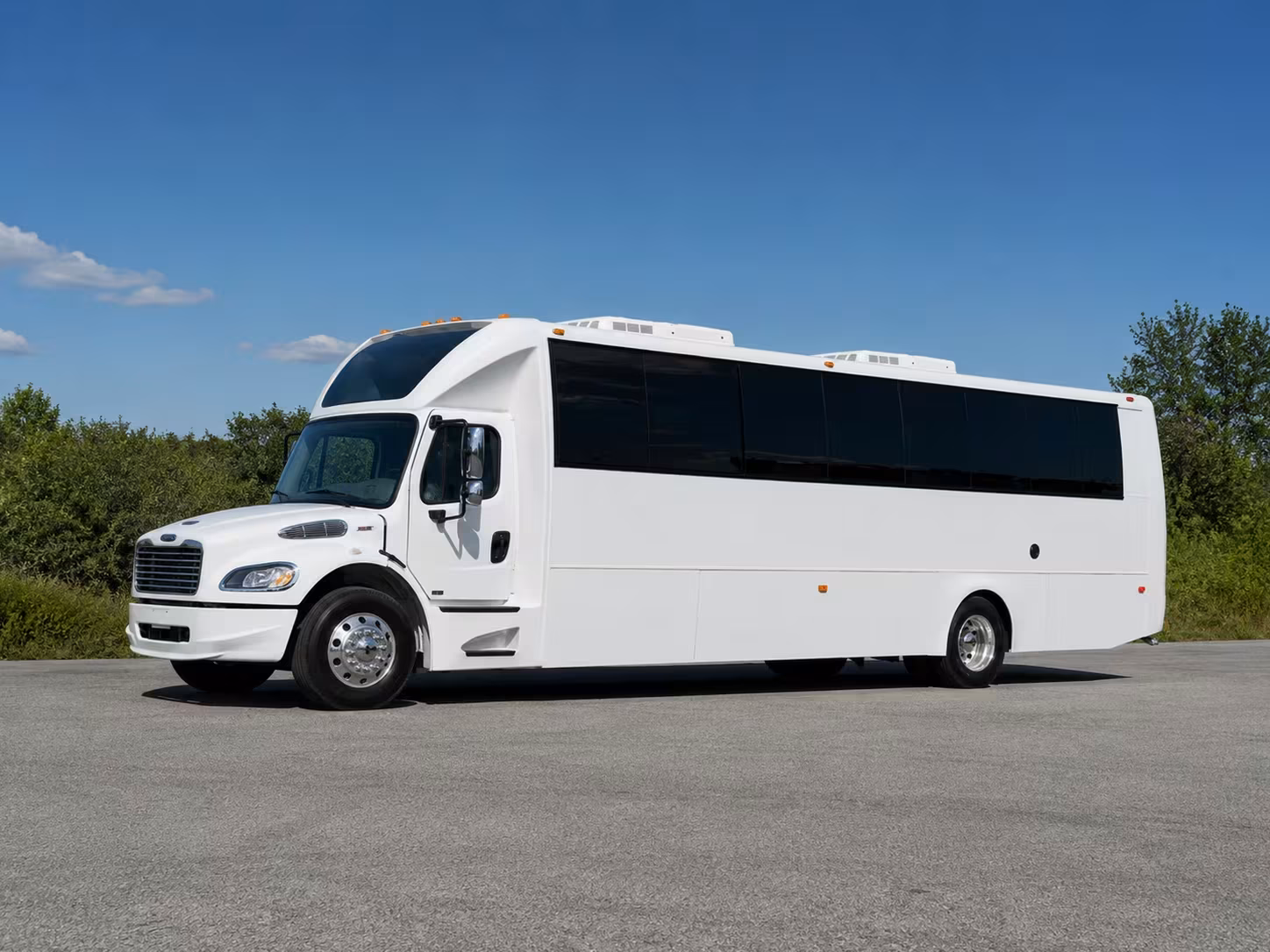 party bus rentals for cambridge prom nights with premium amenities