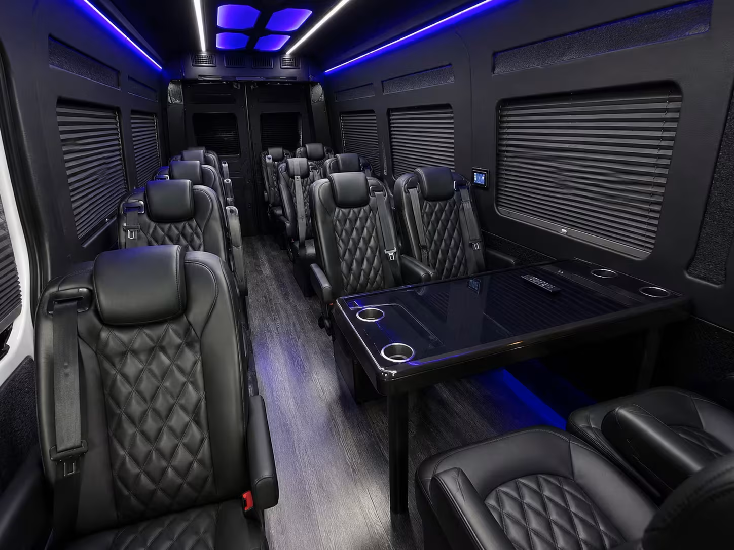 sprinter van with driver interior