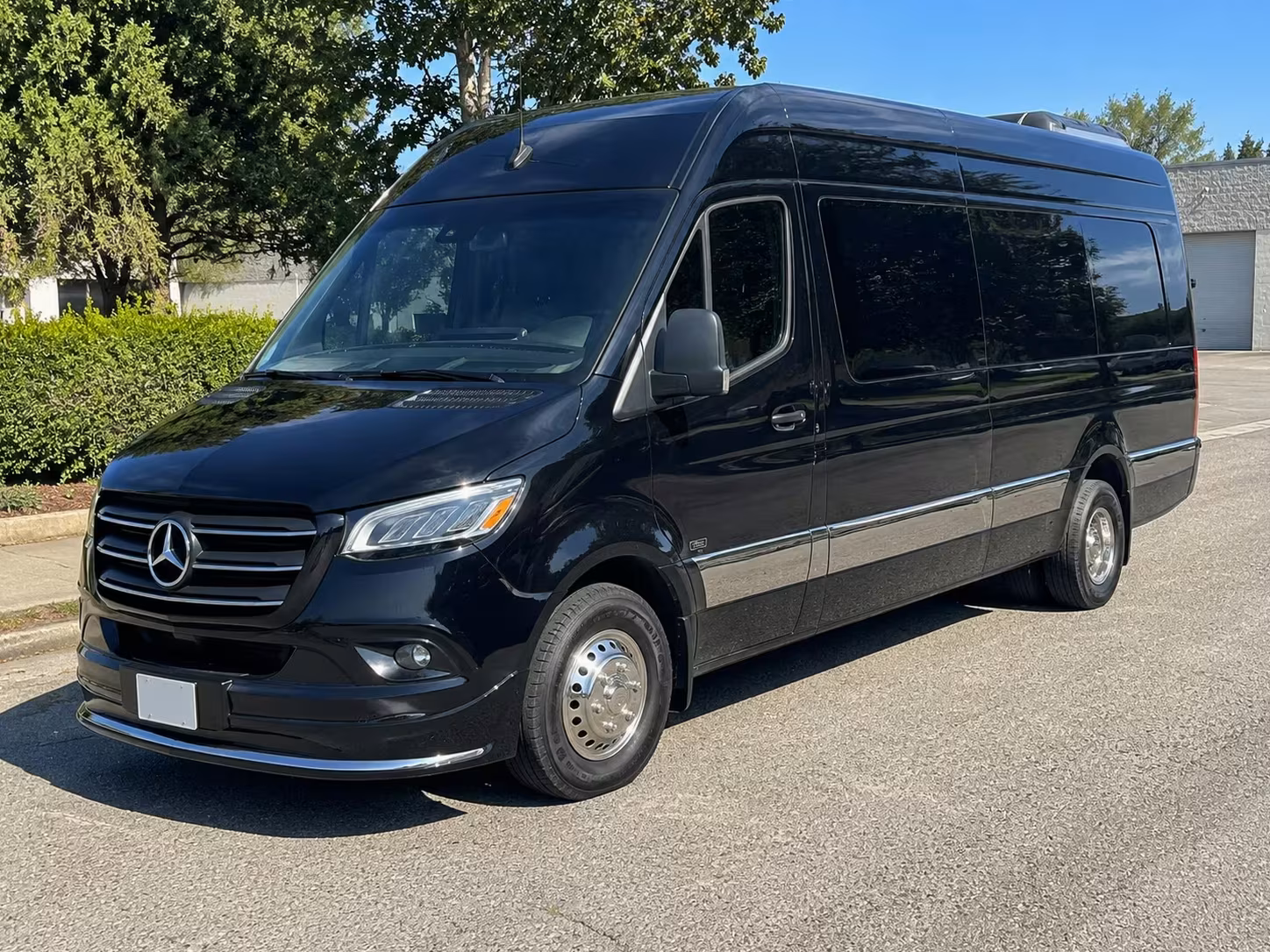 sprinter van with driver
